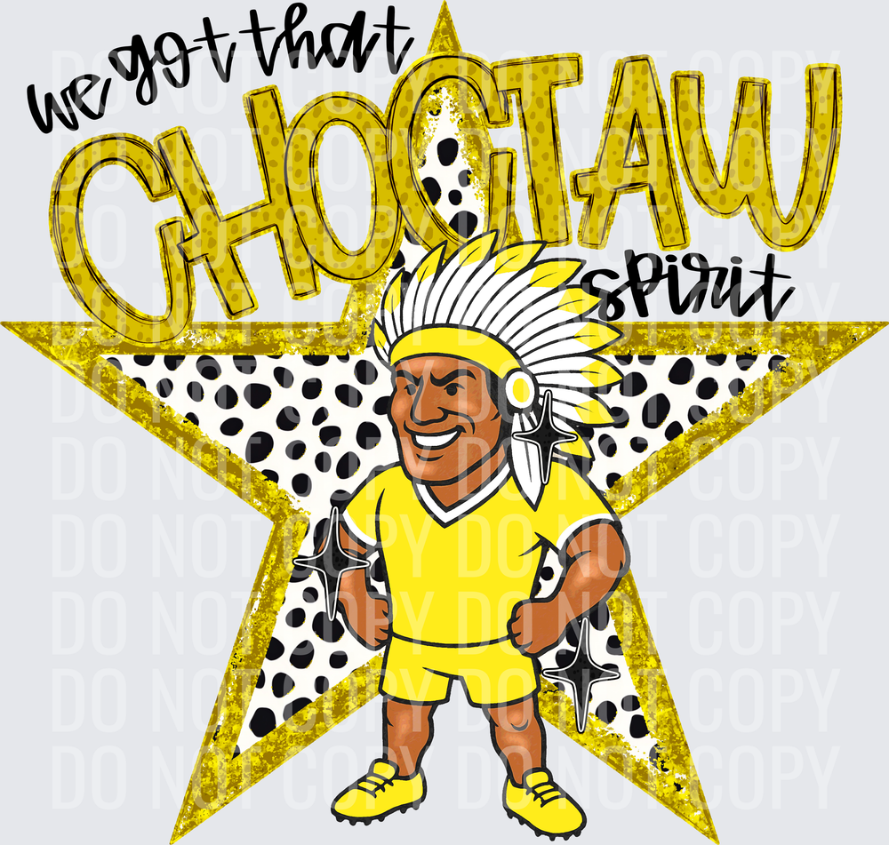 KayndiDesigns 09.26 We Got That Spirit Choctaw Yellow