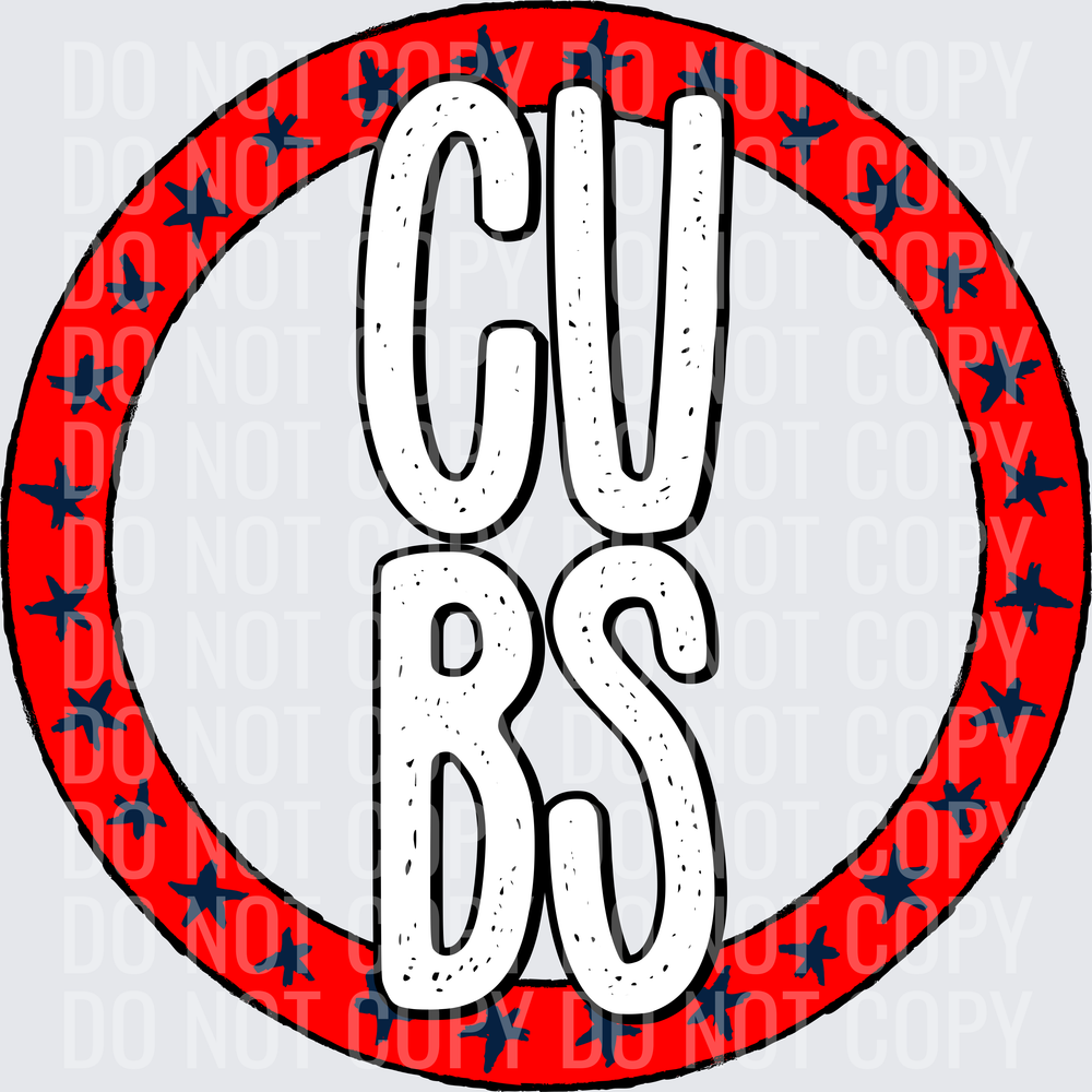 CubsStarCircleRedNavy