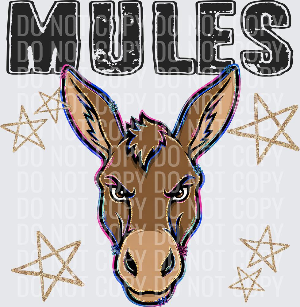 KayndiDesigns 08.26 Grunge Varsity Mules
