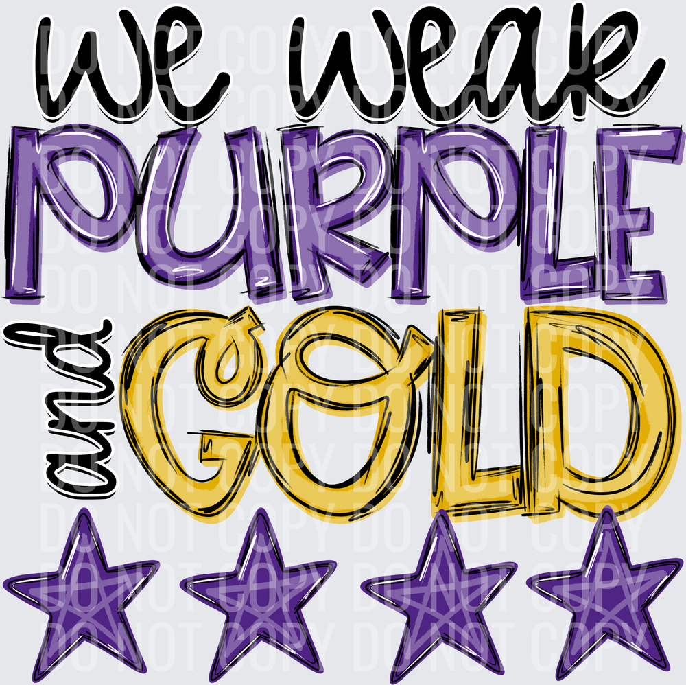 Purple & Gold
