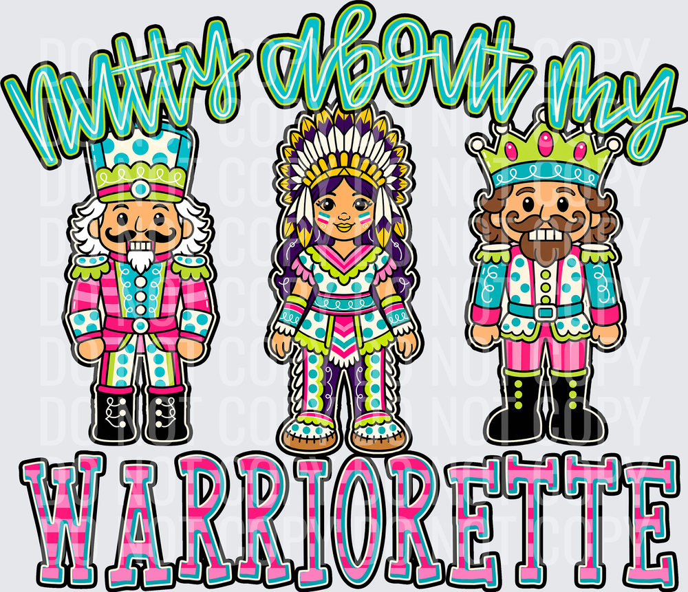 KayndiDesigns 10.26 Nutty About My Warriorettes