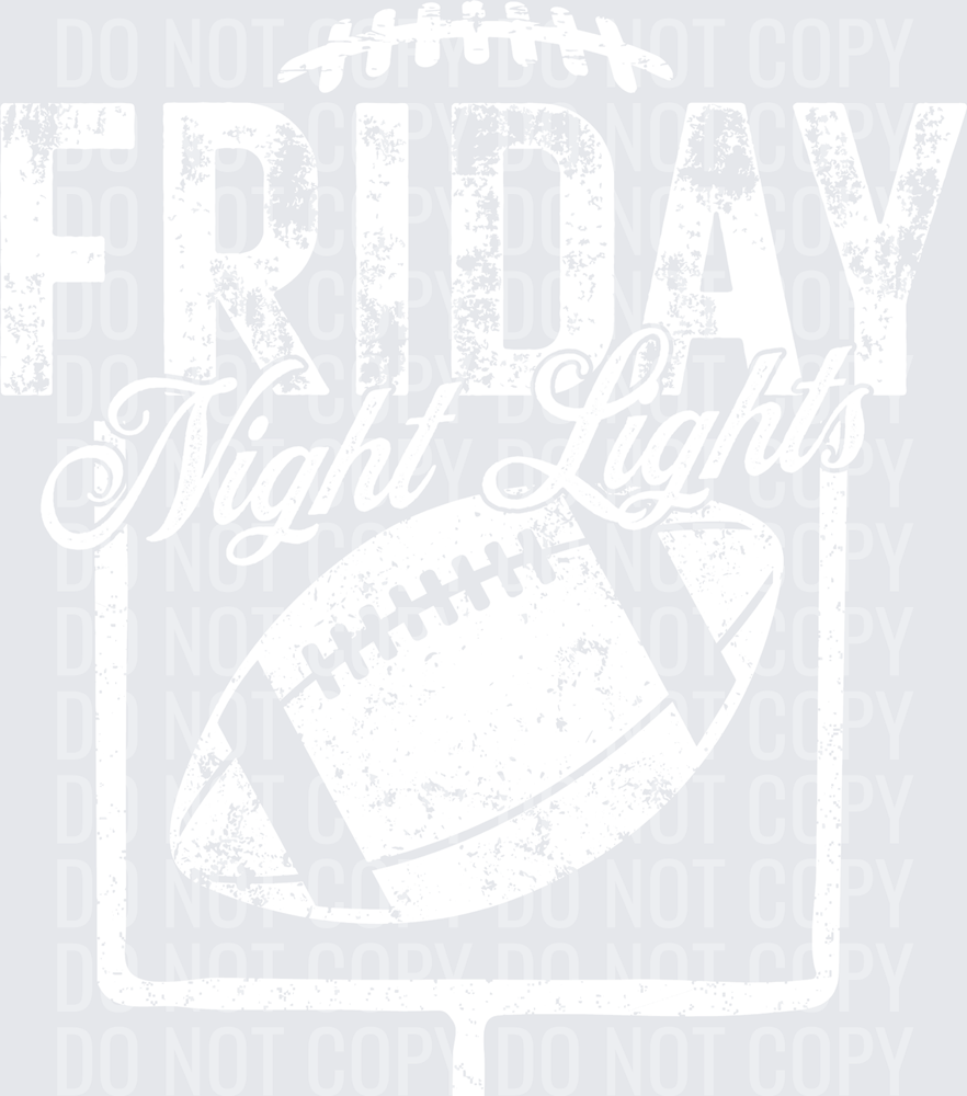 friday night lights white 300dpi