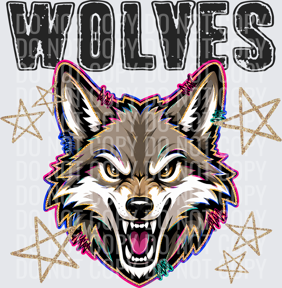 KayndiDesigns 08.26 Grunge Varsity Wolves