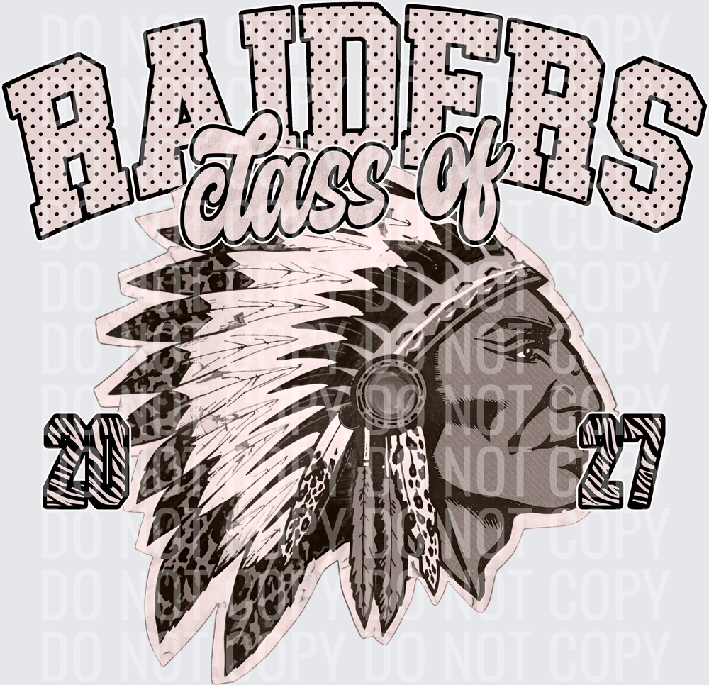 KayndiDesigns 10.26 Class of 2027 Neutral Raiders 2