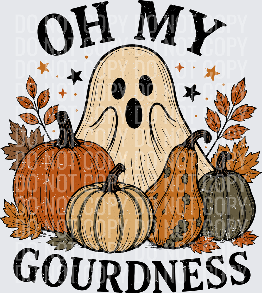 Oh My Gourdness BLACK