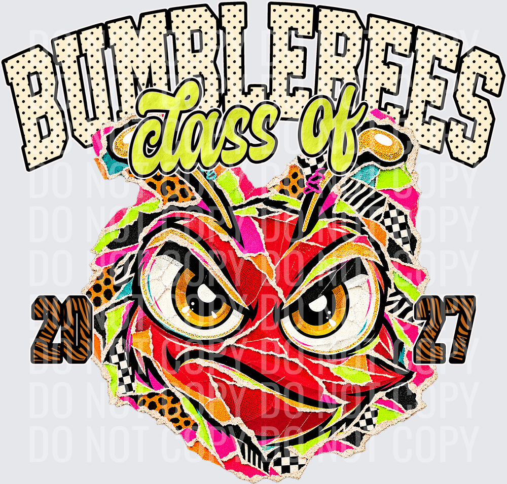 KayndiDesigns 10.26 Class of 2027 Bright Bumblebees 3