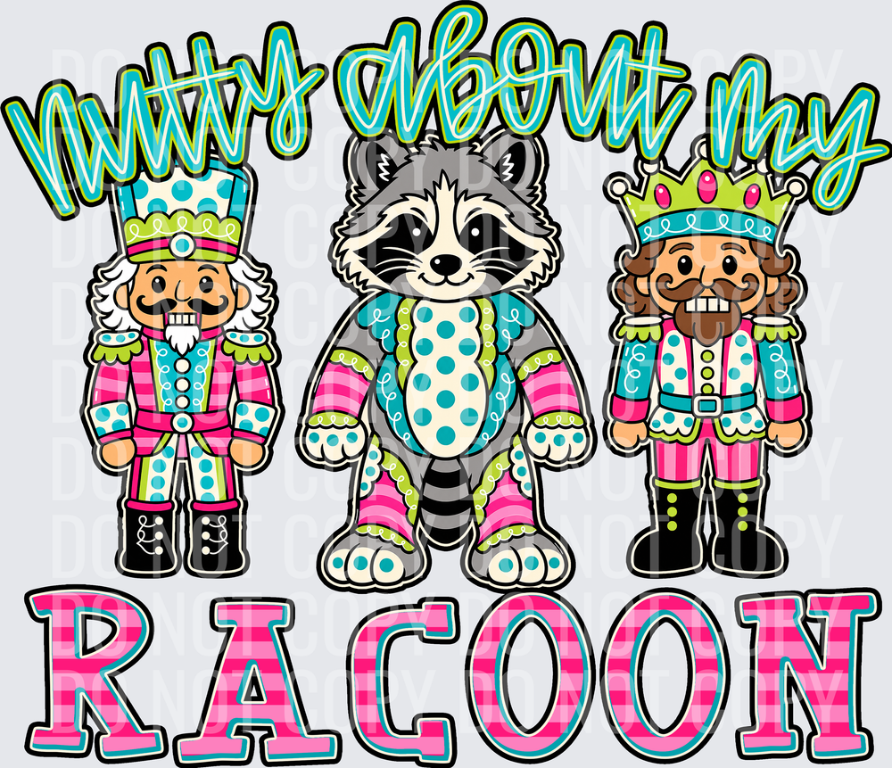 KayndiDesigns 10.26 Nutty About My Racoons