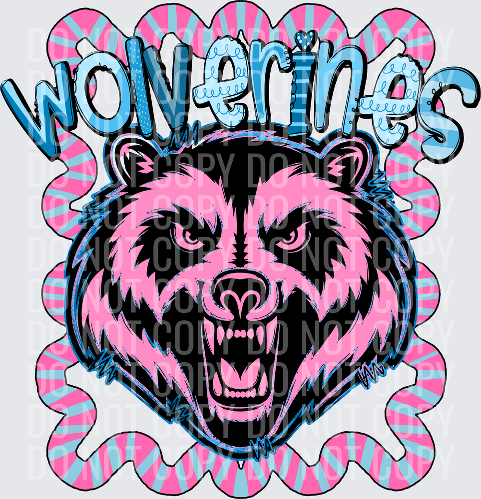 KayndiDesigns 08.26 Whimsy Wolverines