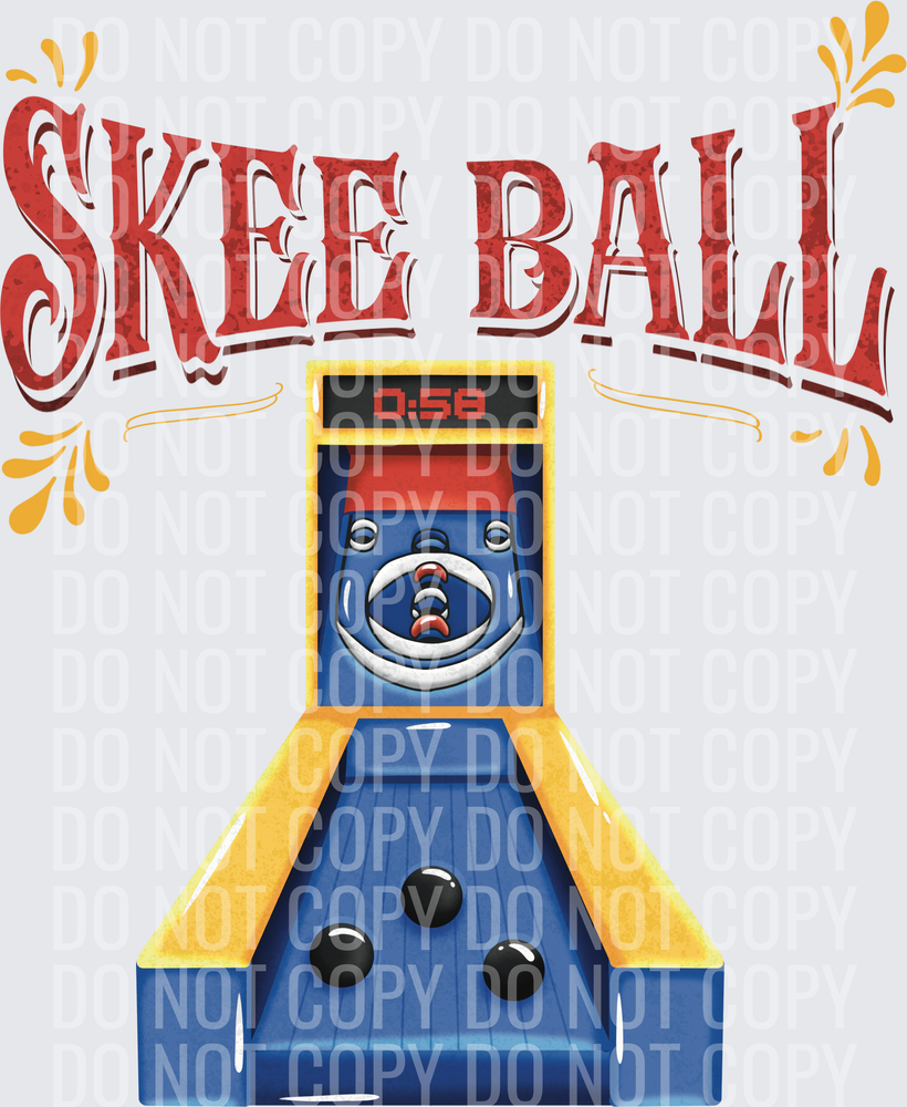 carnival  skee ball