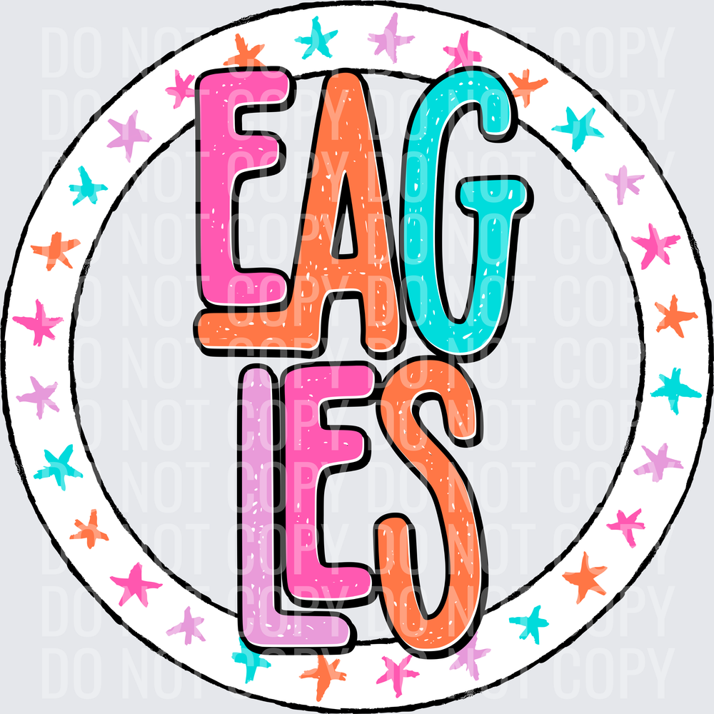 EaglesStarCircleColorful