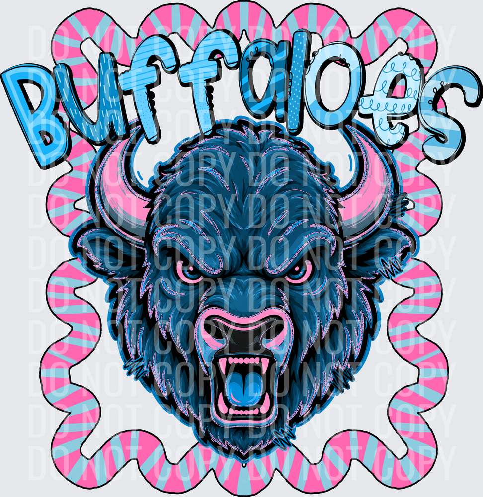 KayndiDesigns 08.26 Whimsy Buffaloes