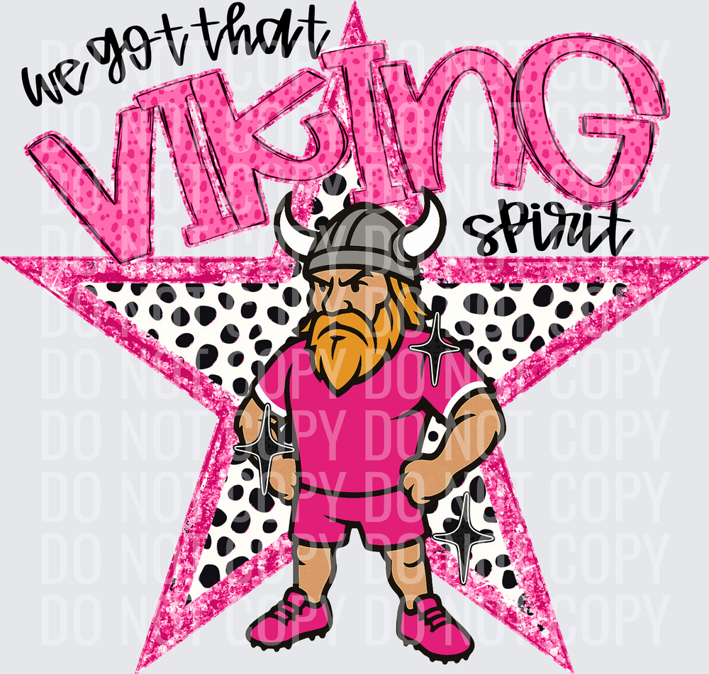 KayndiDesigns 09.26 We Got That Spirit Viking Pink