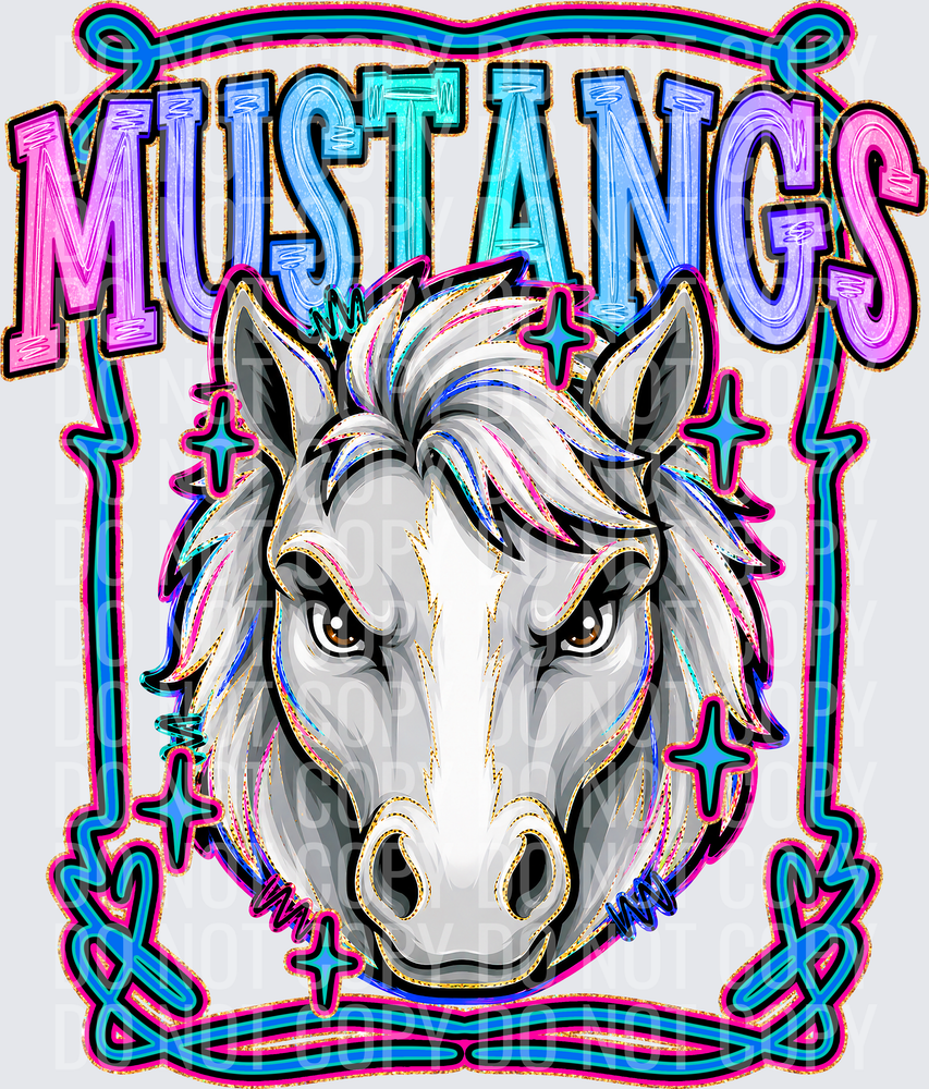 KayndiDesigns 08.26 Retro Pop Mustangs