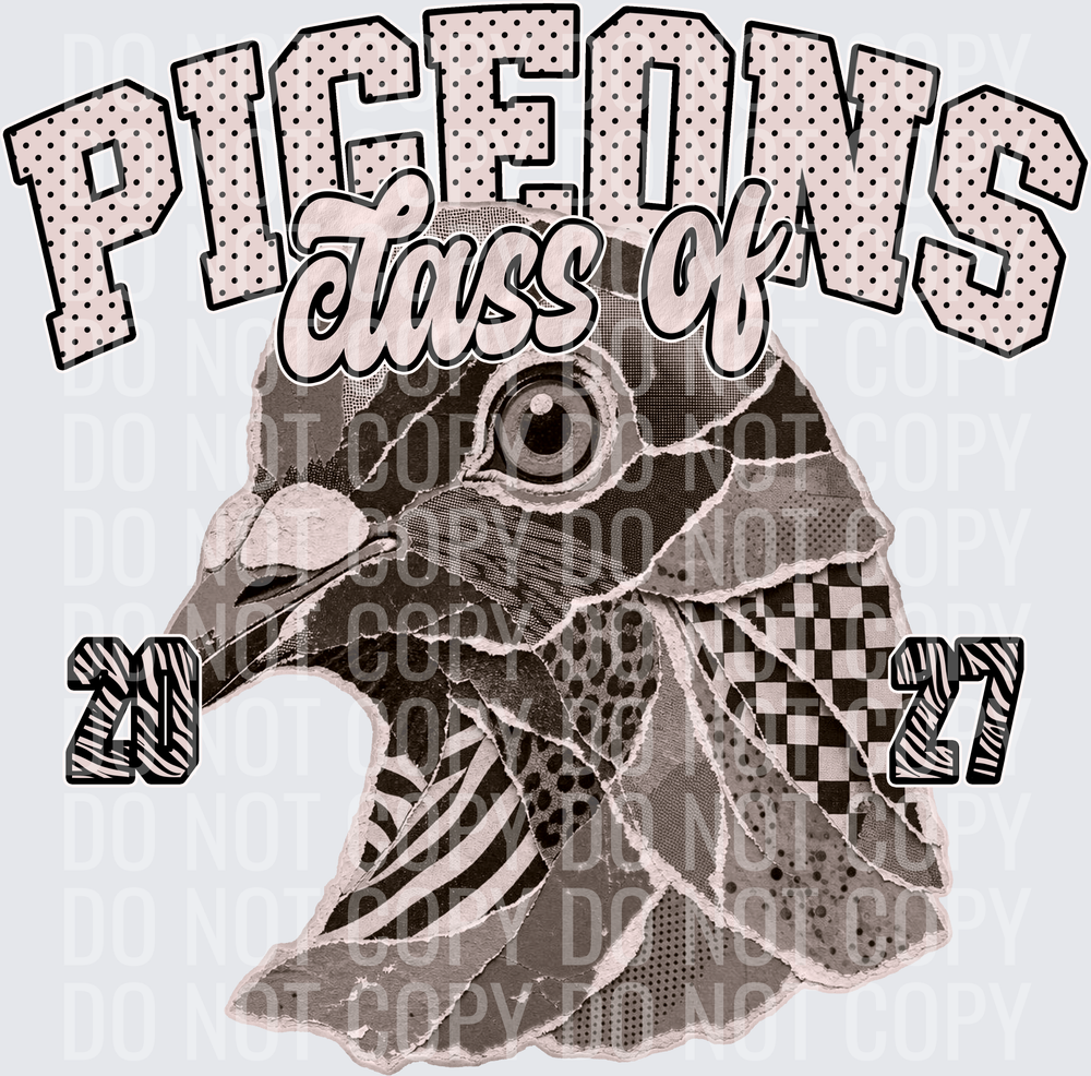 KayndiDesigns 10.26 Class of 2027 Neutral Pigeons 9