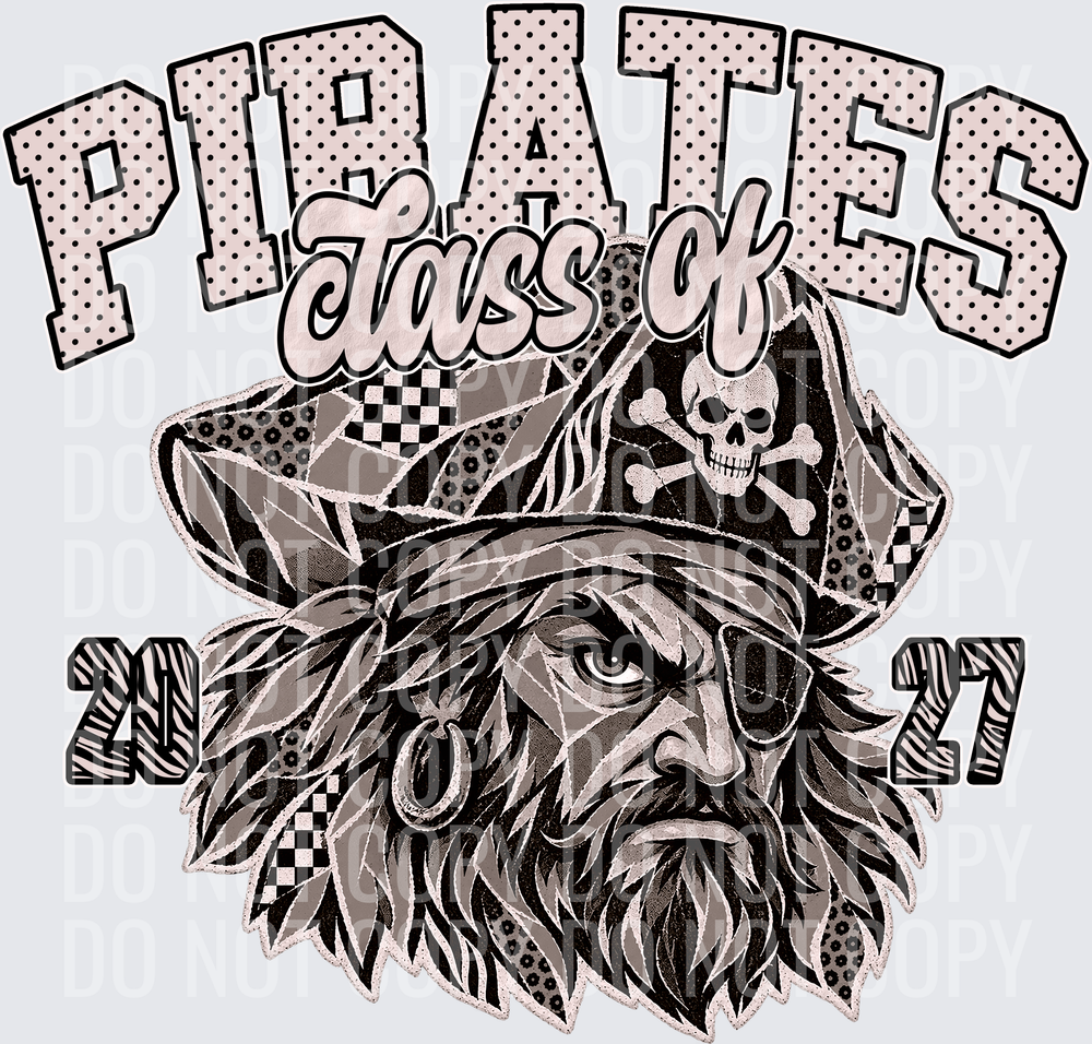 KayndiDesigns 10.26 Class of 2027 Neutral Pirates 2