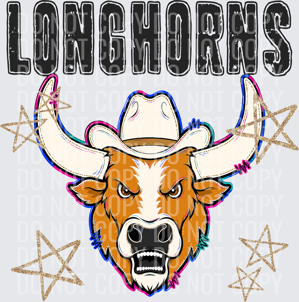 KayndiDesigns 08.26 Grunge Varsity Longhorns 4