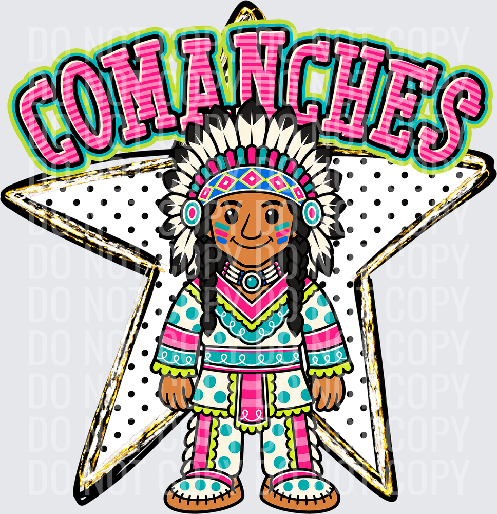 KayndiDesigns 10.26 Pattern Parade Star Comanches