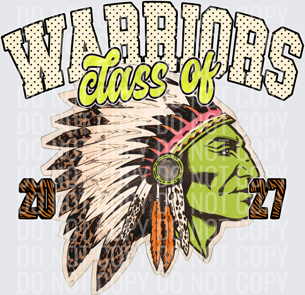 KayndiDesigns 10.26 Class of 2027 Bright Warriors