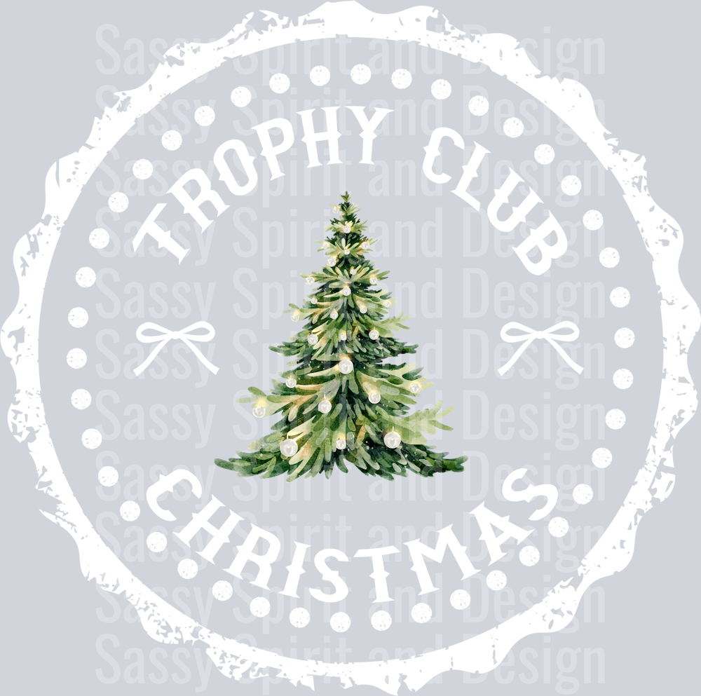 TROPHY CLUB CHRISTMAS STAMP
