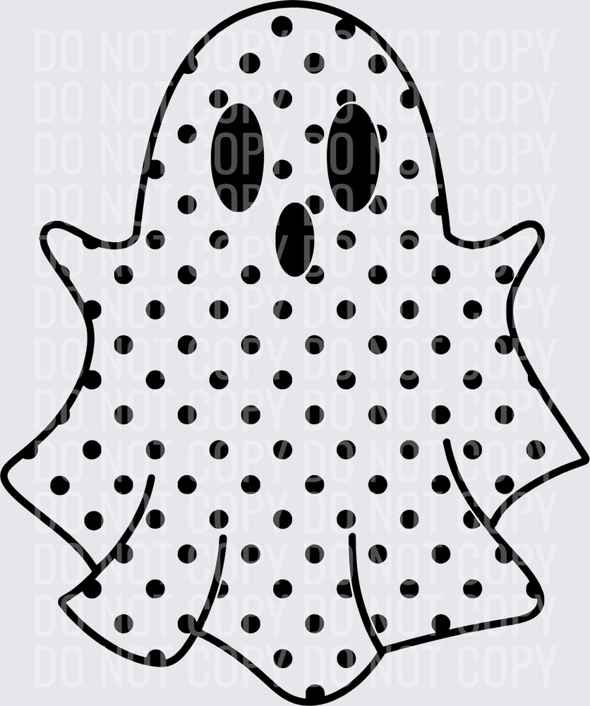 polka dot transparent ghost 300dpi