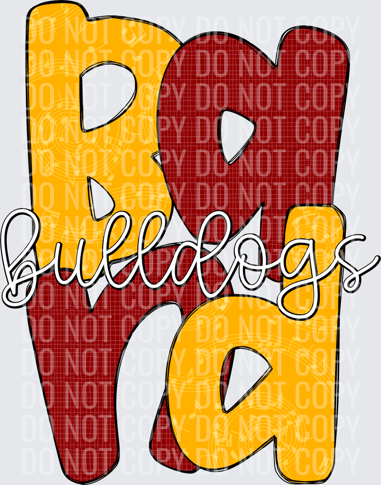 BulldogsGoldMaroon-Band