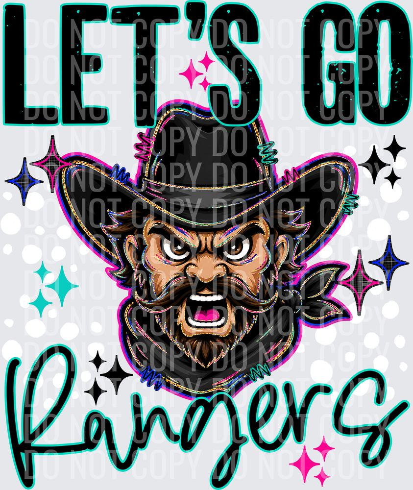 LETS GO MASCOTS RANGERS