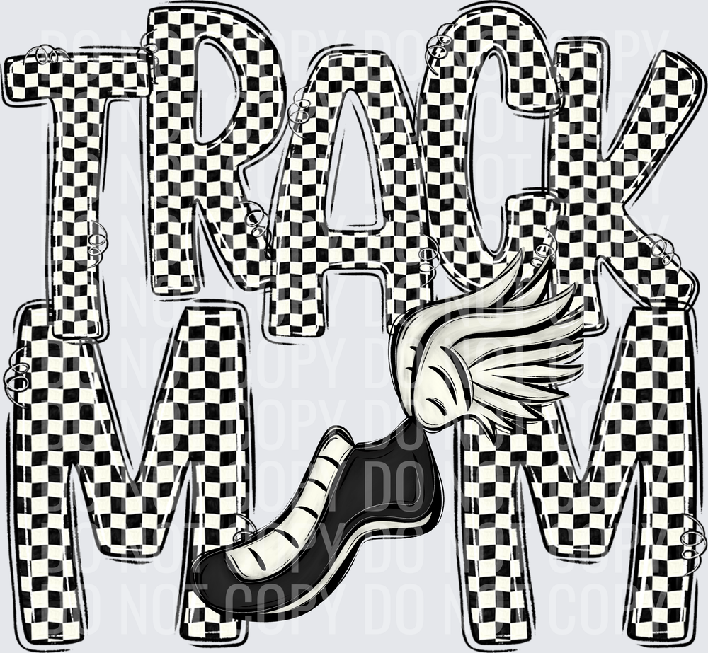 TRACK WHITE CHECK