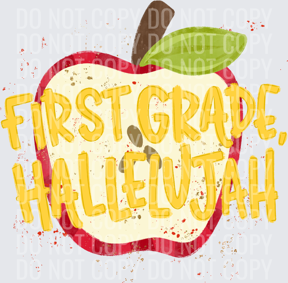 first grade hallelujah