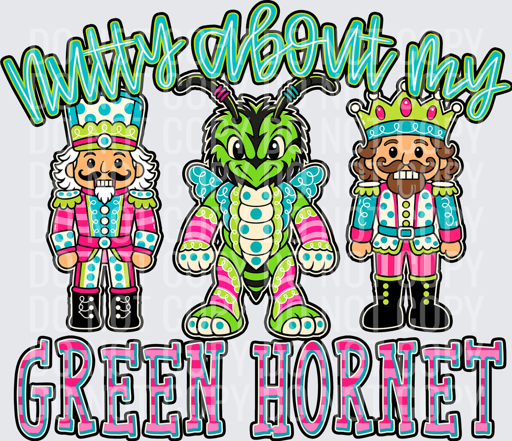 KayndiDesigns 10.26 Nutty About My Green Hornets