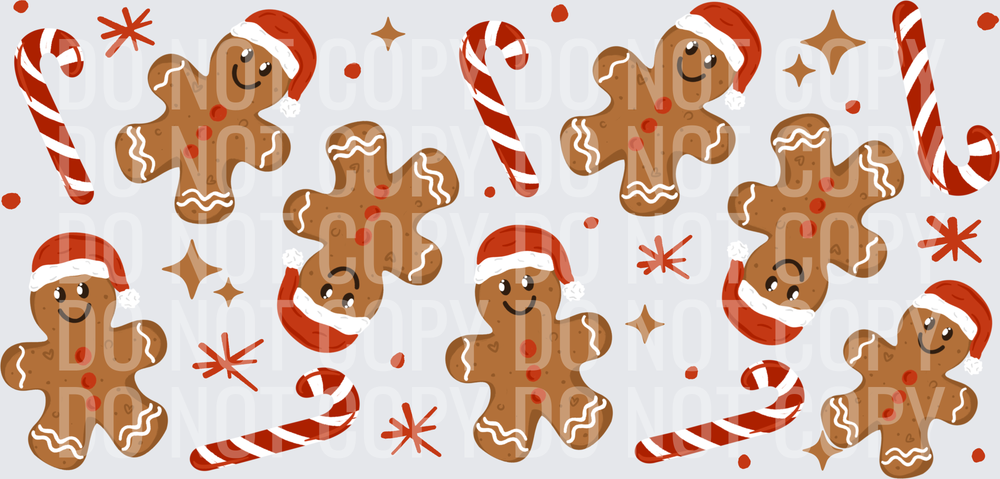 gingerbread 16oz wrap