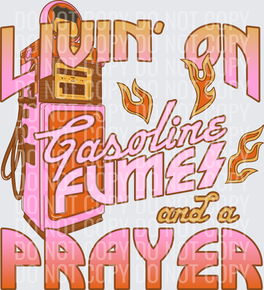 KayndiDesigns 06.26 Livin on Gasoline Fumes and a Prayer
