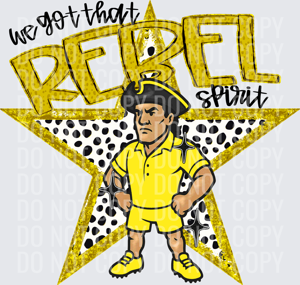 KayndiDesigns 09.26 We Got That Spirit Rebel Yellow