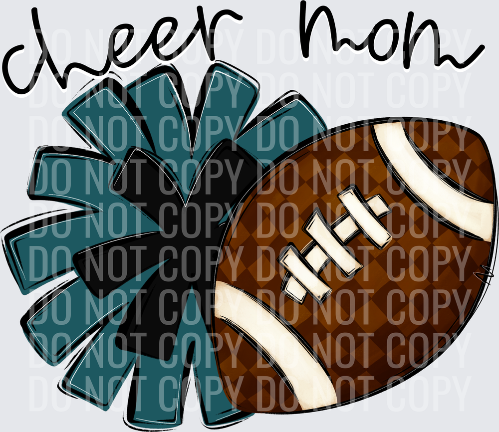 Cheer Mom - CC0926-0022 - Teal