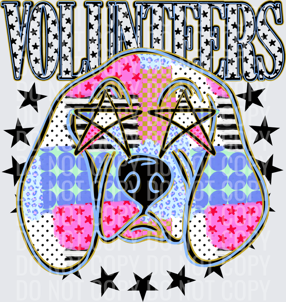 KayndiDesigns 09.26 Patchwork Varisty Stars Volunteers