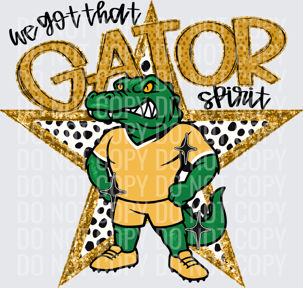 KayndiDesigns 09.26 We Got That Spirit Gator Gold