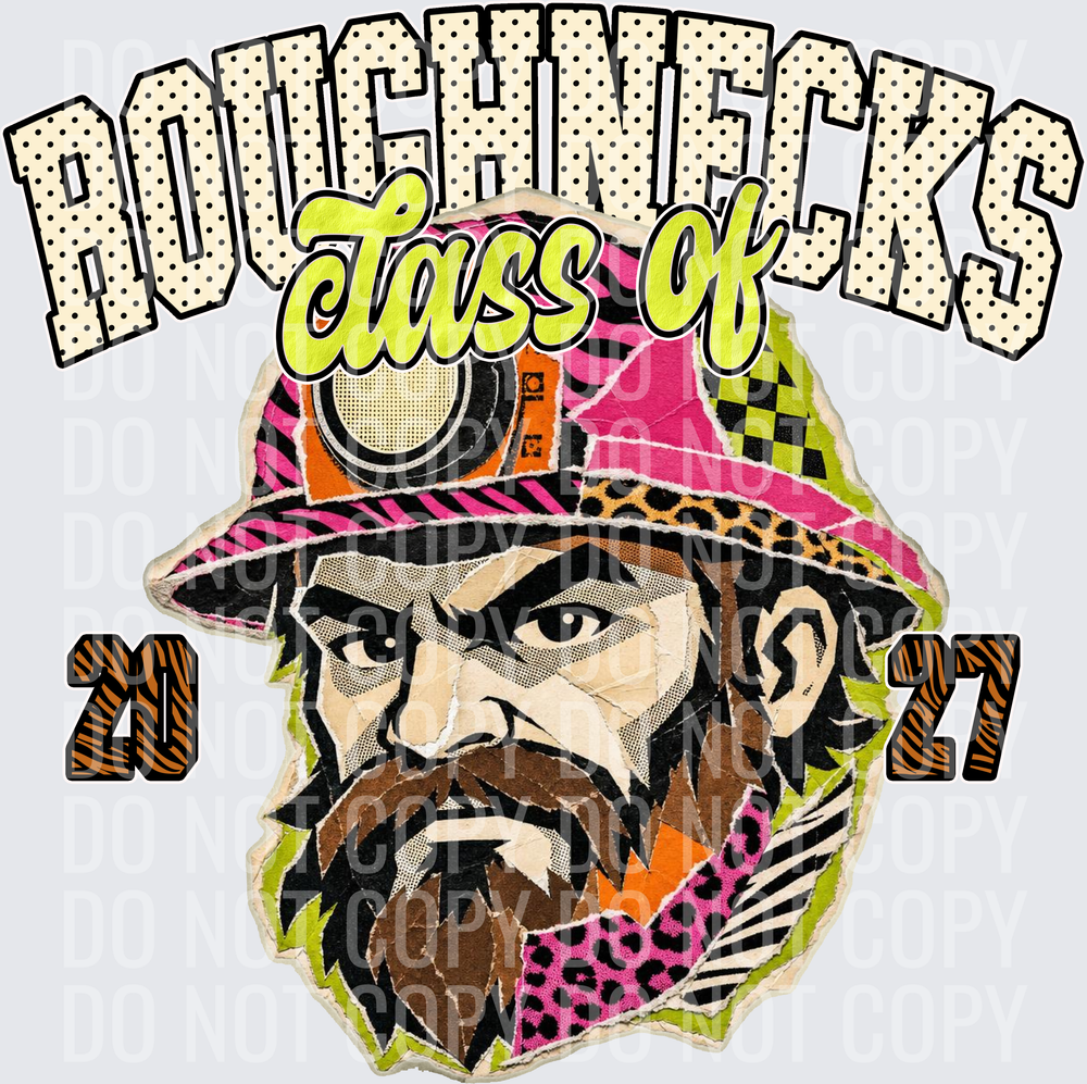 KayndiDesigns 10.26 Class of 2027 Bright Roughnecks