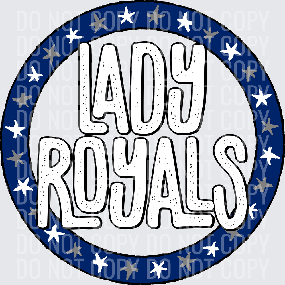 LadyRoyalsStarCircleRoyal002366GrayWhite