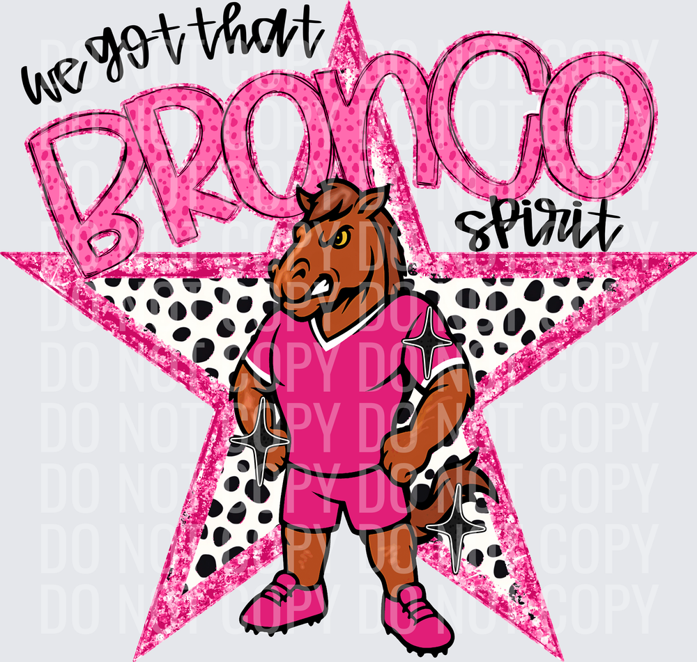 KayndiDesigns 09.26 We Got That Spirit Bronco Pink