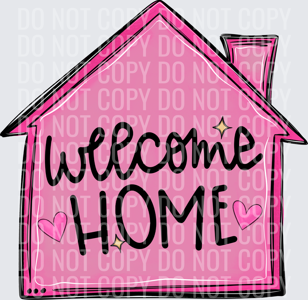 welcome home pink