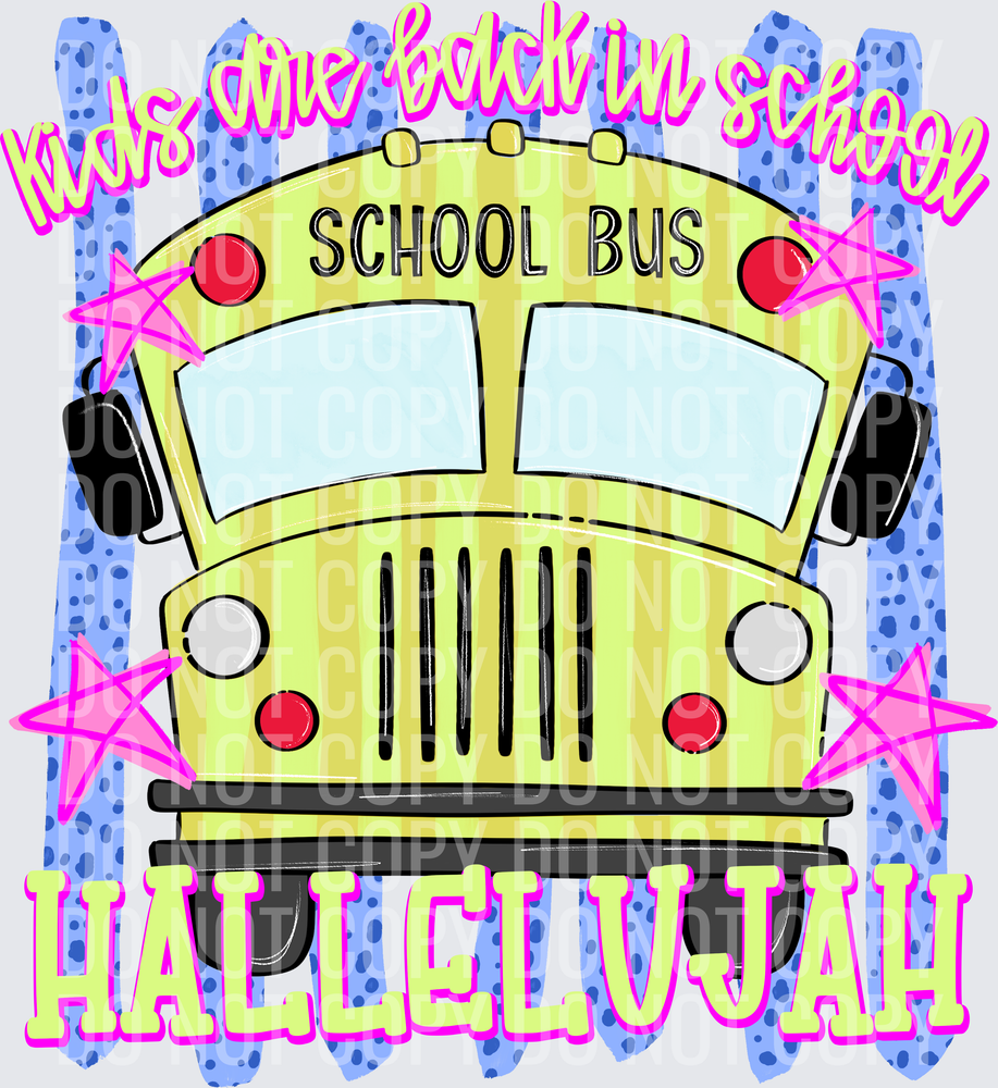 KayndiDesigns 08.26 Kids are Back in School Hallelujah Blue