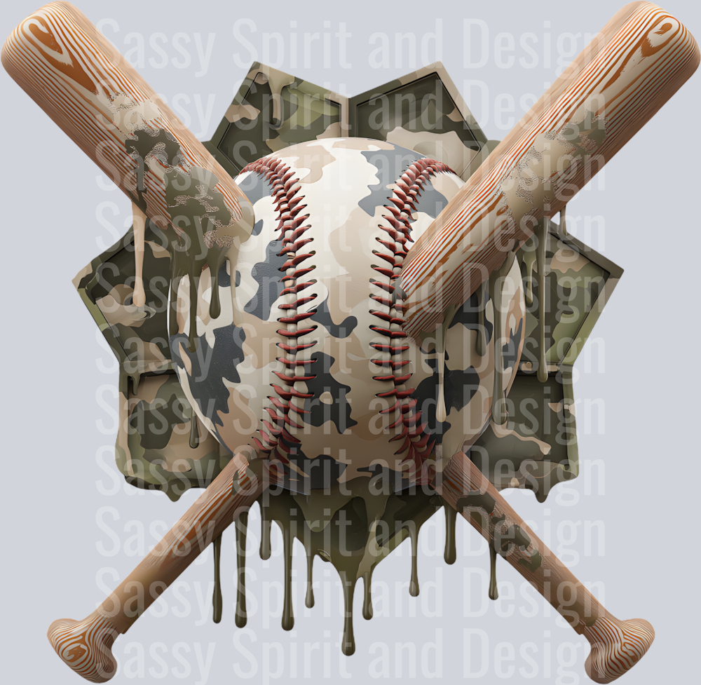 CAMO DRIP BASEBALL