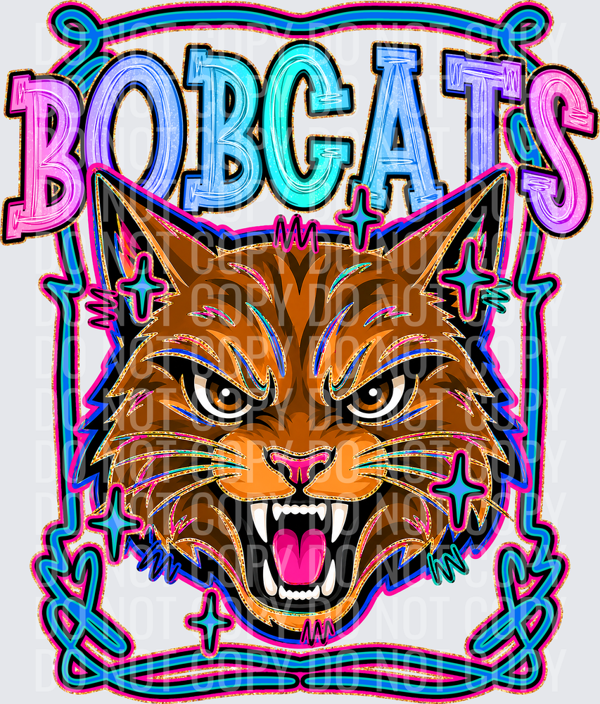 KayndiDesigns 08.26 Retro Pop Bobcats