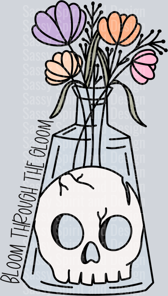 Bloom Through The Gloom Doodle