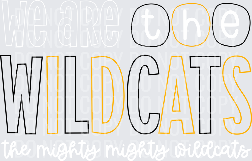 Wildcats-WeAreThe-BlackGold