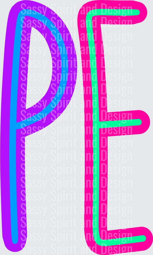 Back to School Brights PE