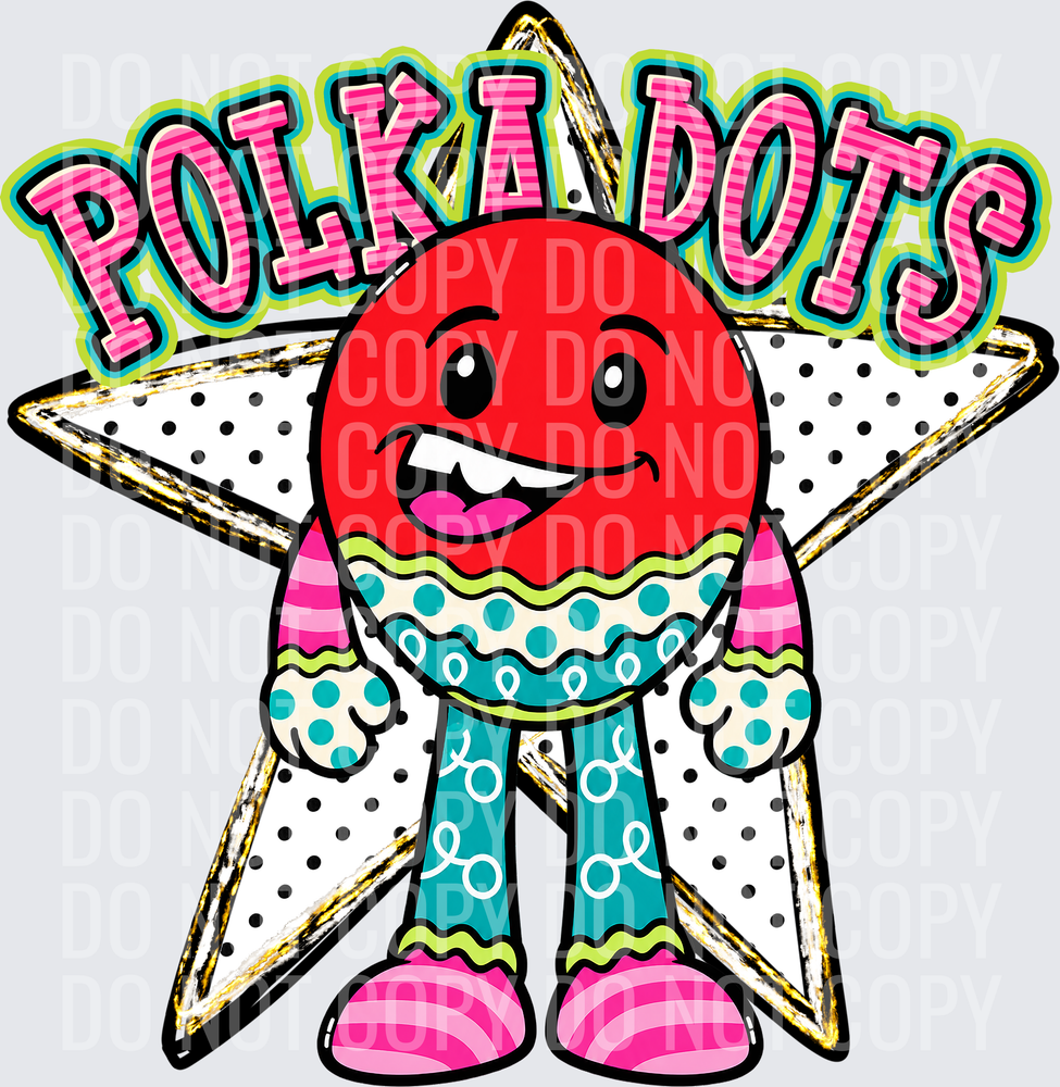 KayndiDesigns 10.26 Pattern Parade Star Polka Dots