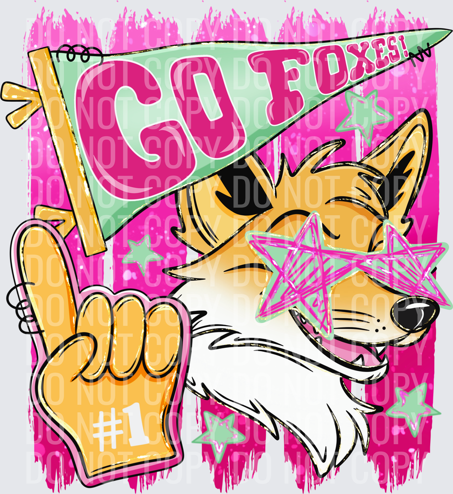 Go foxes preppy