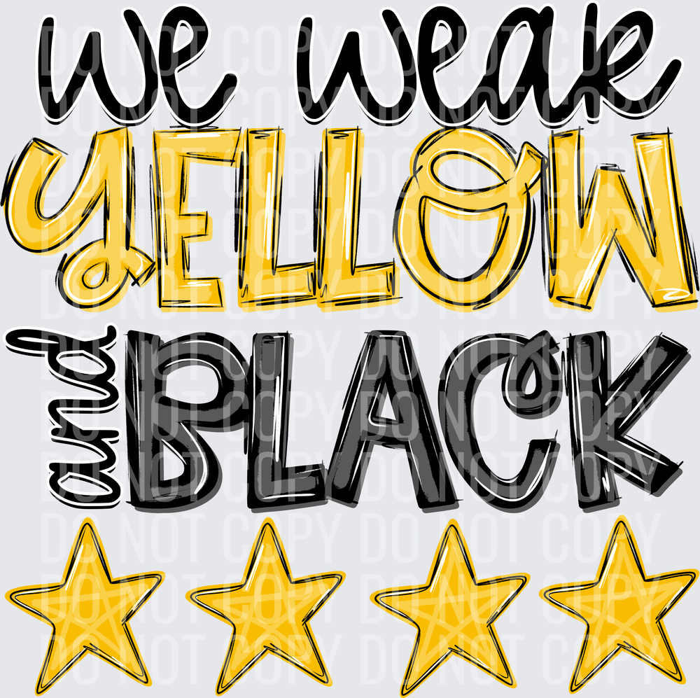 yellow and black_
