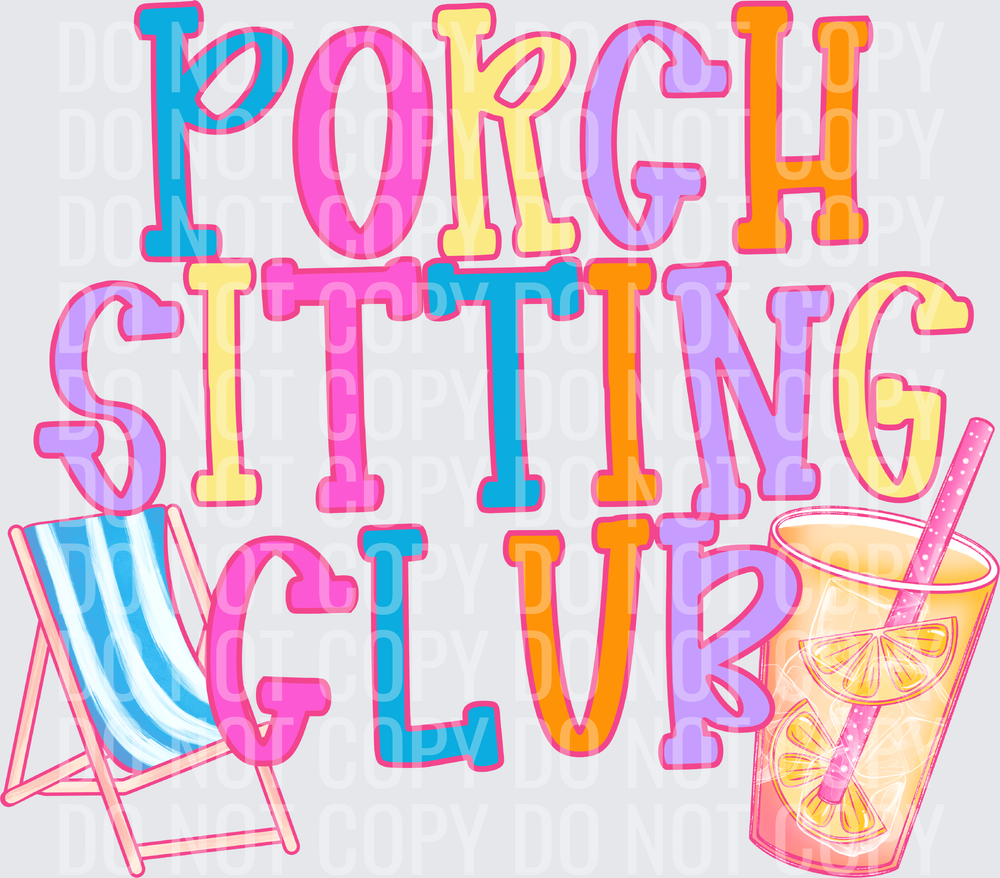 Porch sitting club