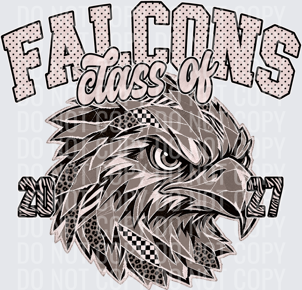 KayndiDesigns 10.26 Class of 2027 Neutral Falcons 2